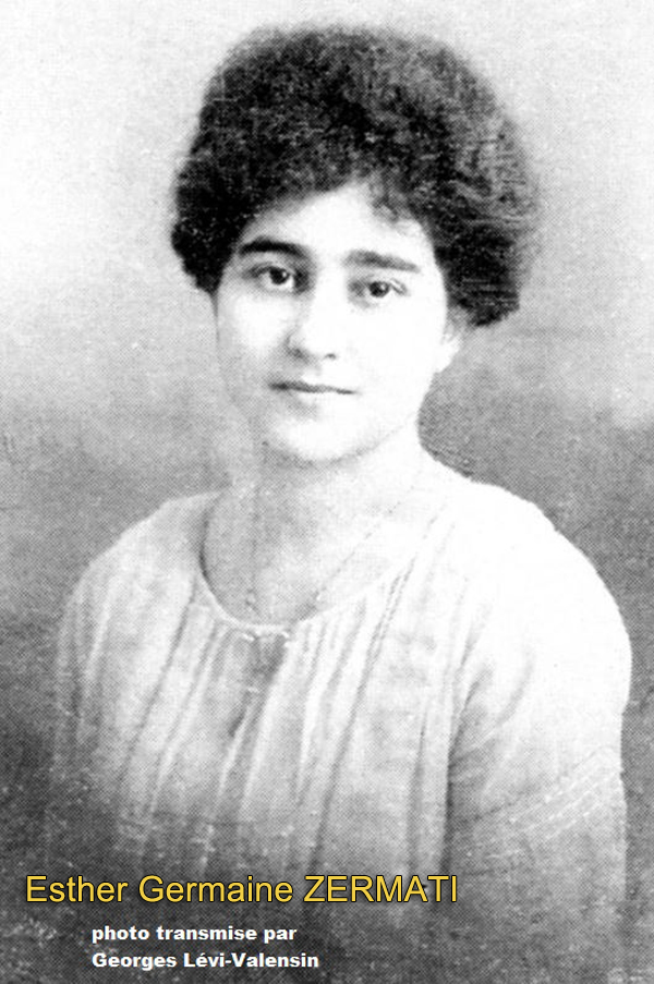 Надгробие ZERMATI Esther Germaine